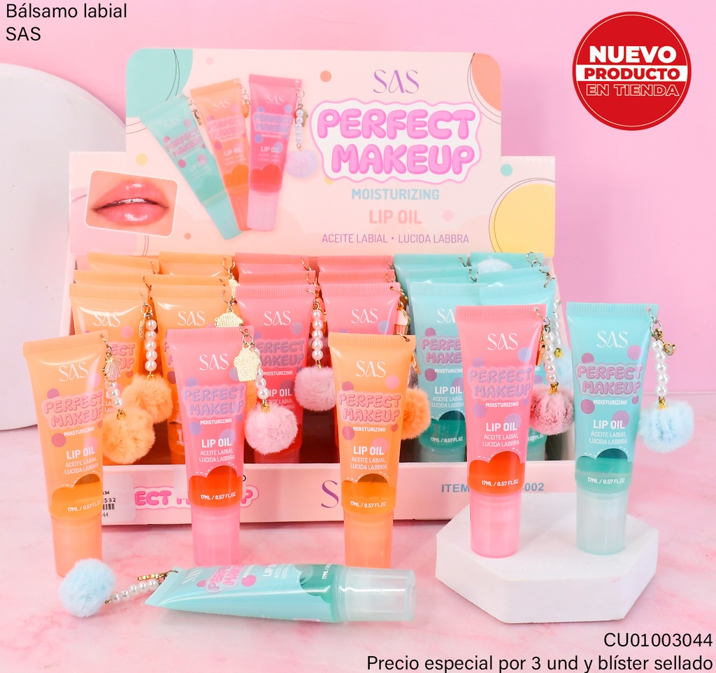 LIP OIL SAS PERFECT MAKEUP  SLG002