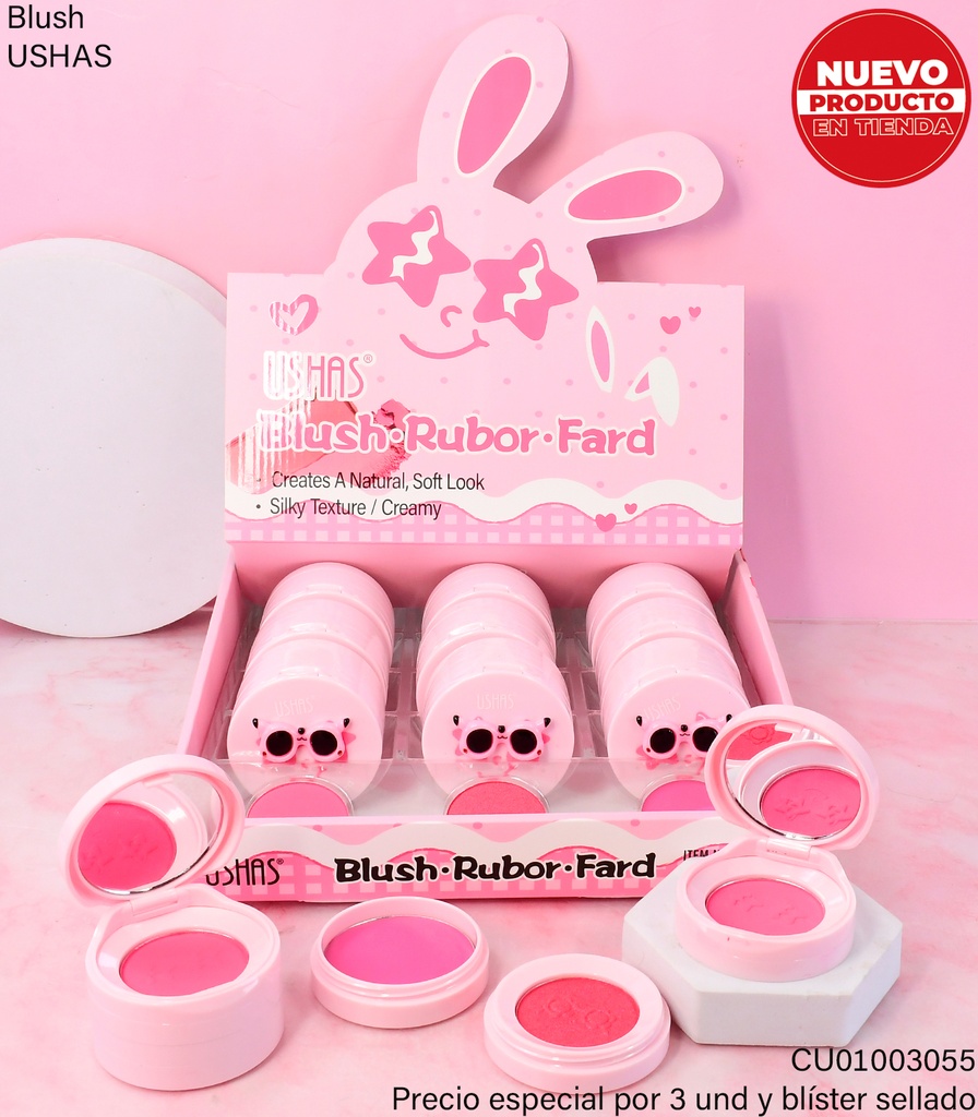 BLUSH-RUBBOR UBL009-1