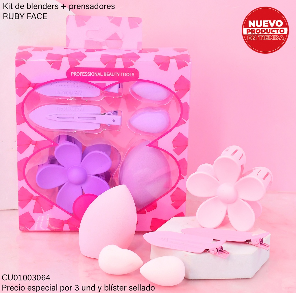 SET RUBY FACE PRENSADORES/ BLENDERS 25JF03FP