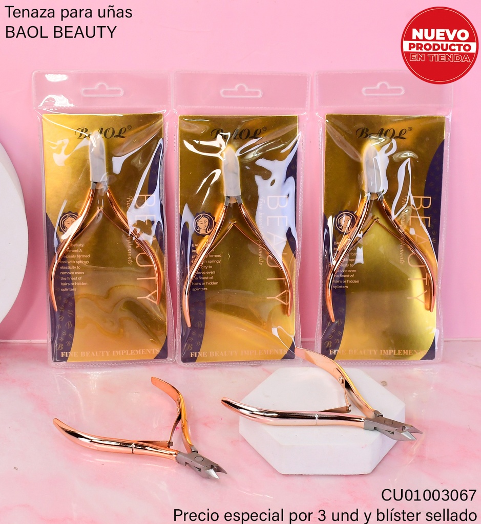 TENAZA BRONCE Q-X5185