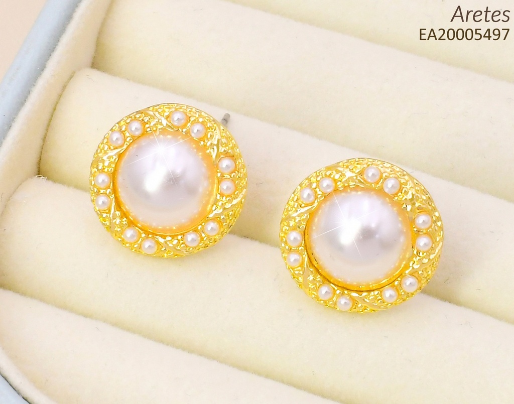 ARETES DOR RD CENTRO PERLA EE4770-301