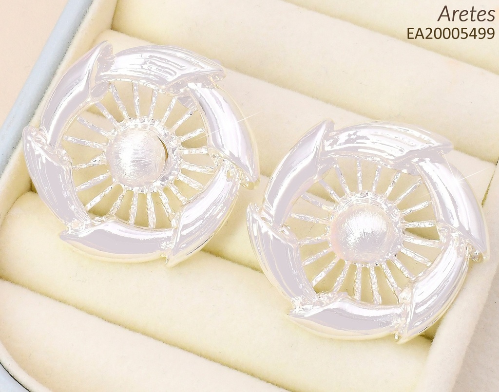 ARETES PLAT CIRCULO DETALLADO EE4305-301
