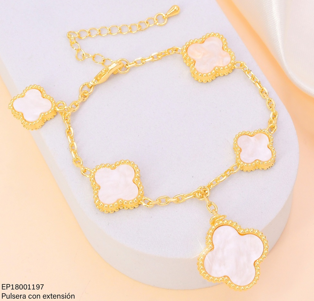 PULSERA VAN CLEEF NACAR (5) C/COLGANTE BE794-9