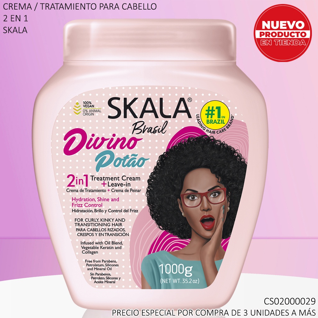CREMA SKALA BRASIL DIVINO POTAO 1000G 581