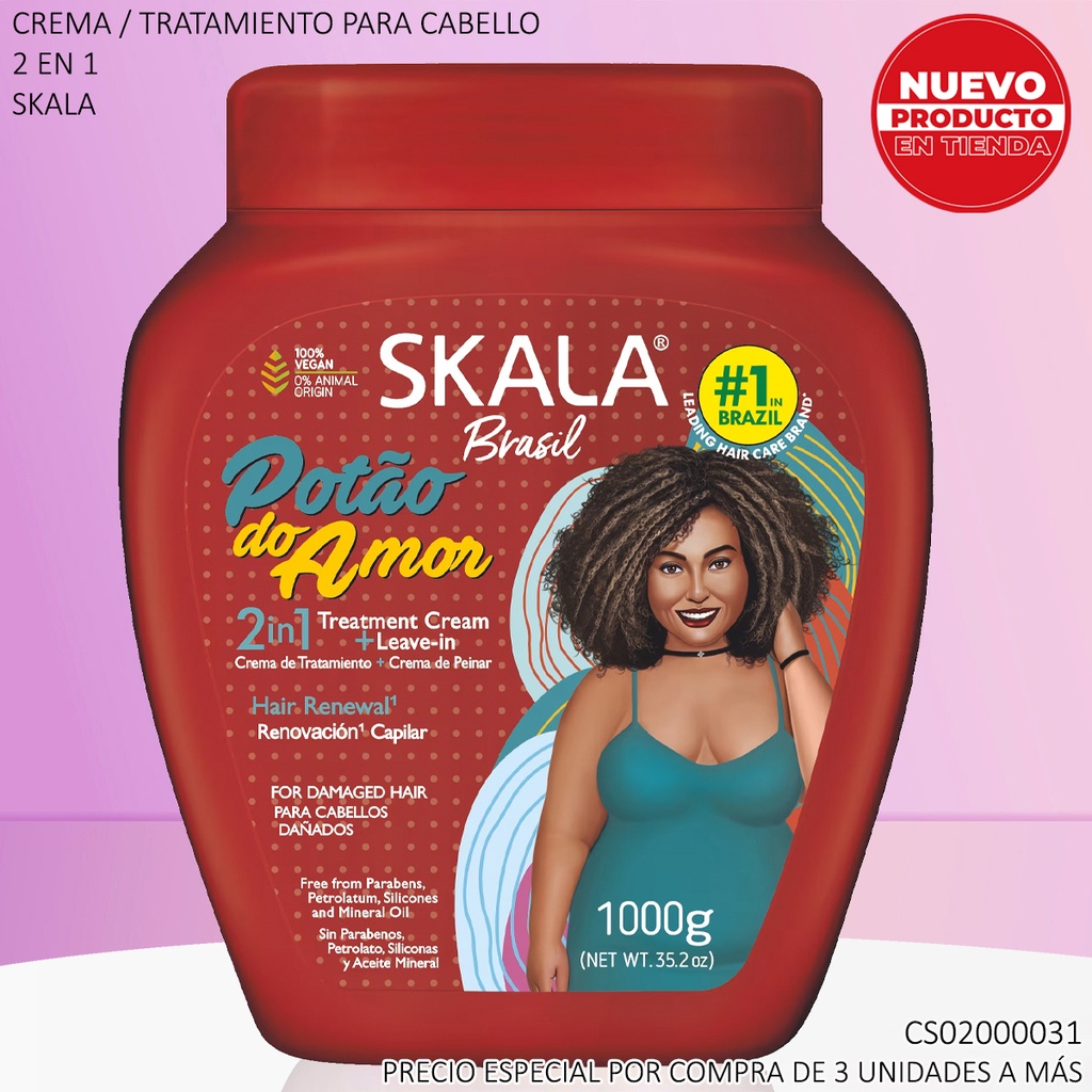 CREMA SKALA BRASIL POTAO DO AMOR 1000G 628
