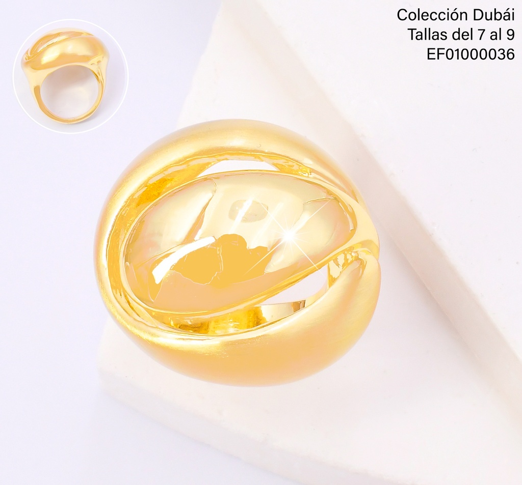 ANILLO OV.HORIZONTAL C/RANURAS FD25561