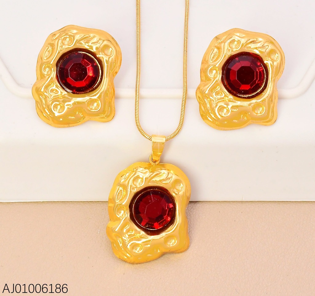 SET RECT.IRREG CORRUGADO C/ZIRC.RD. ROJA SA1317-143 (IN11)
