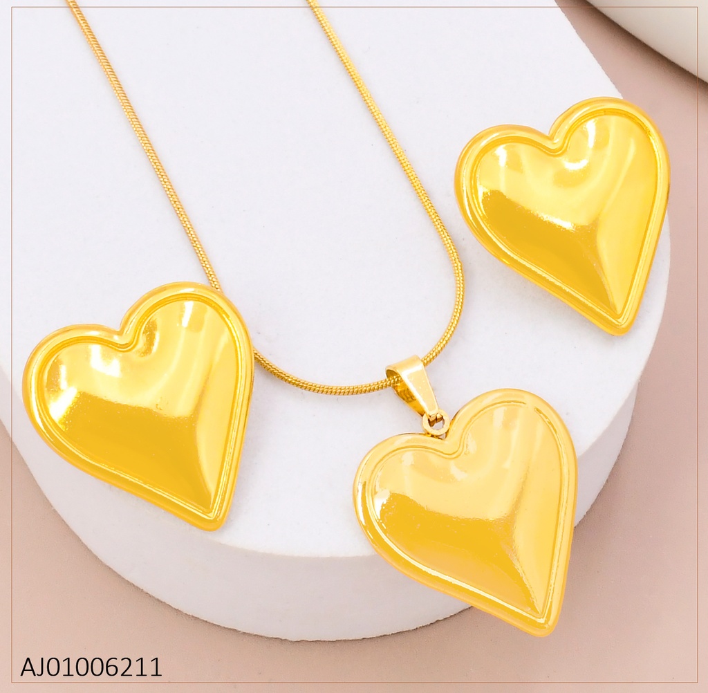 SET DOR CORAZON LISO SA1342-143 (IN11)