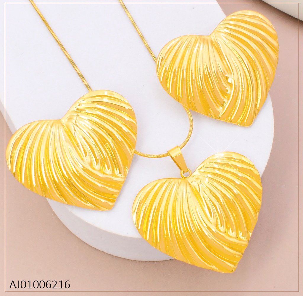 SET DOR CORAZON RAYAS VERTICALES SA1348-143 (IN11)