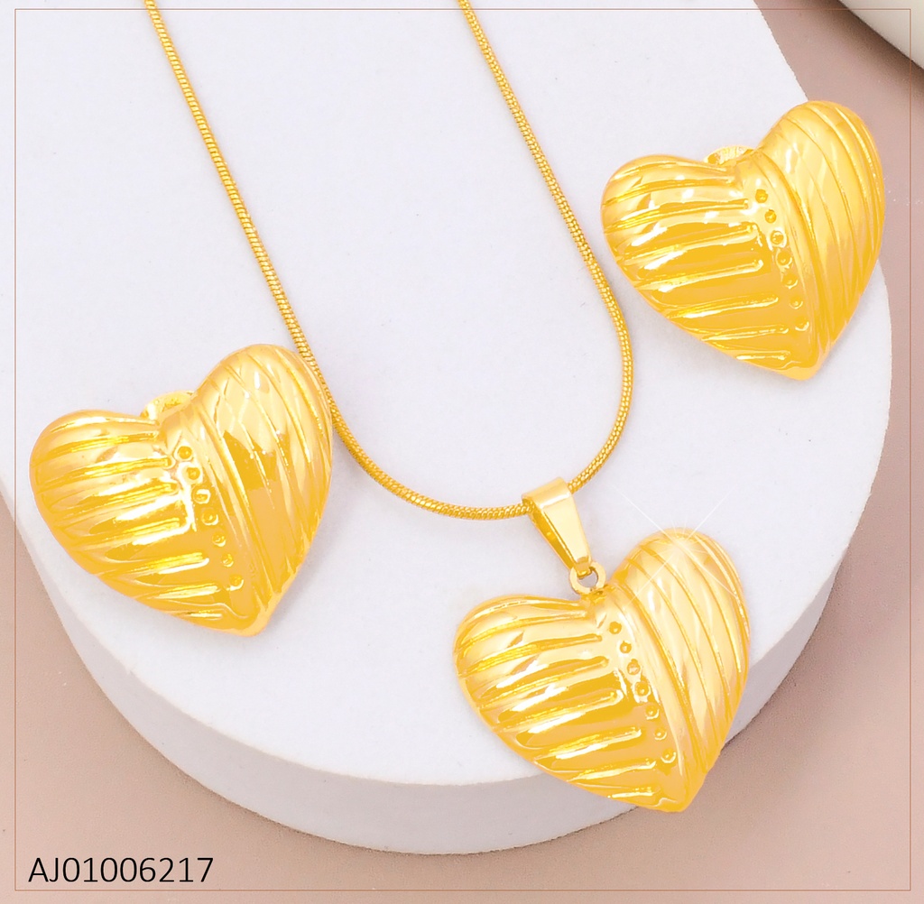SET DOR CORAZON/ RAYAS HORIZ./ VERT.  SA1349-143 (IN11)