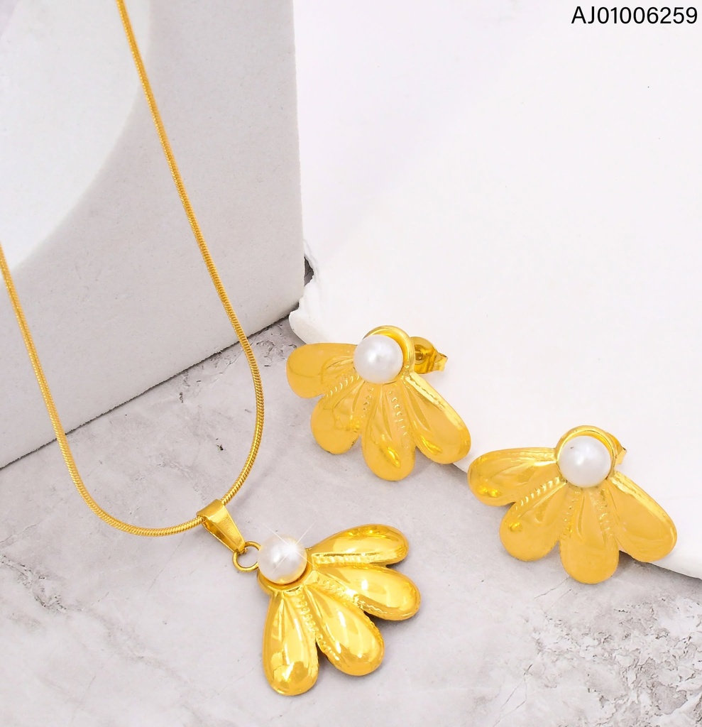 SET FLOR 4 PETALOS/PERLA SA1397-143 (IN11)