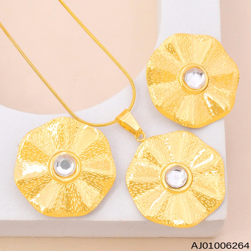 SET DOR FLOR/ZIRC. CRISTAL  SA1402-270 (IN11)