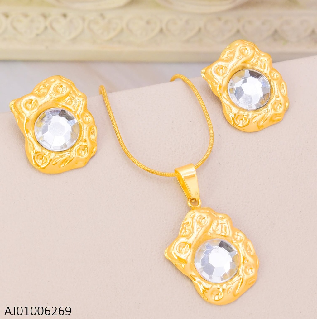 SET DOR RECT. IRREG/ZIRC. CRISTAL SA1407-270 (IN11)