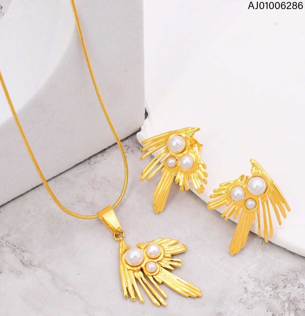 SET LINEAS ABANICO C/3 PERLAS SA1424-270 (IN11)