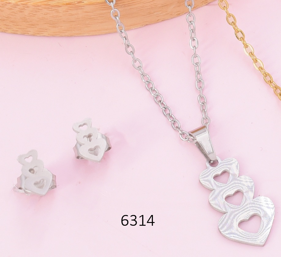 SET PLAT. 3 CORAZON VERT. SA1451-216 (IN11) EC. 