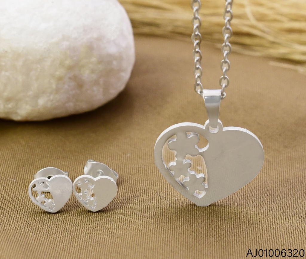 SET PLAT CORAZON/FLORES SA1457-216 (IN11)