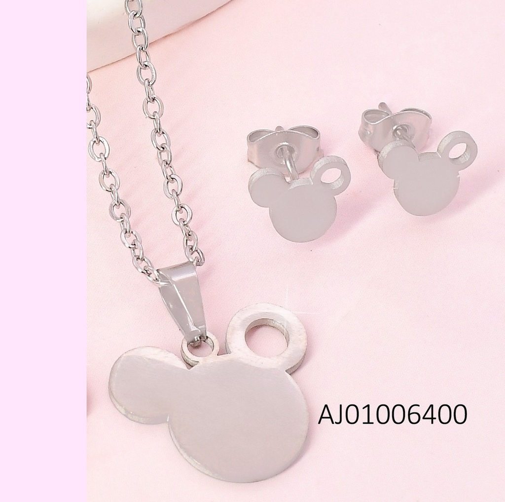 JUEGO PLAT.PLACA MICKEY SA1537-216 (IN11)