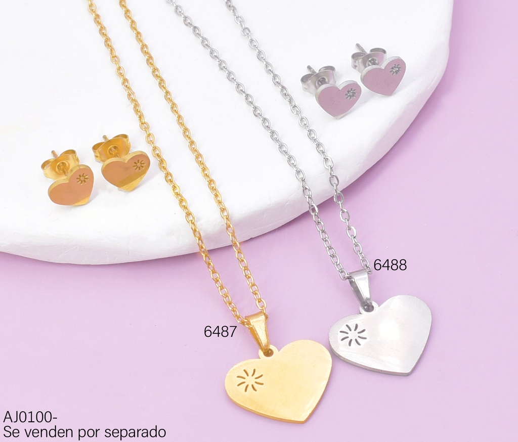 SET PLAT. CORAZON/SOL SA1625-216 (IN11)
