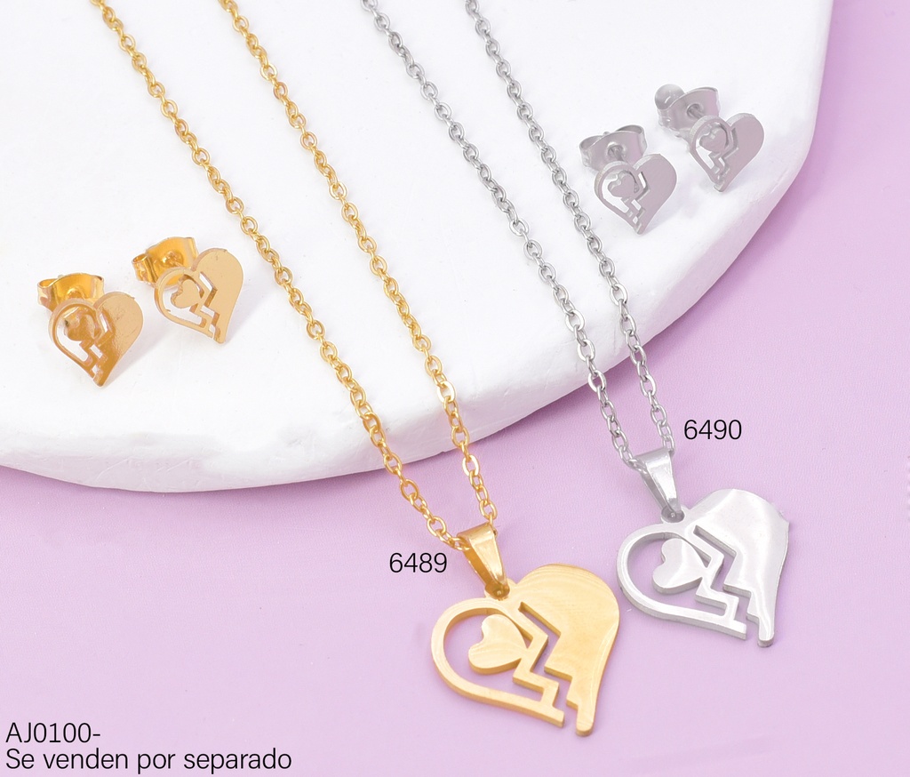 SET PLAT. CORAZON ROTO  SA1627-216 (IN11)