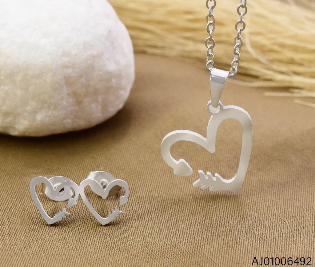 SET PLAT CROQUI CORAZON SA1629-216 (IN11)