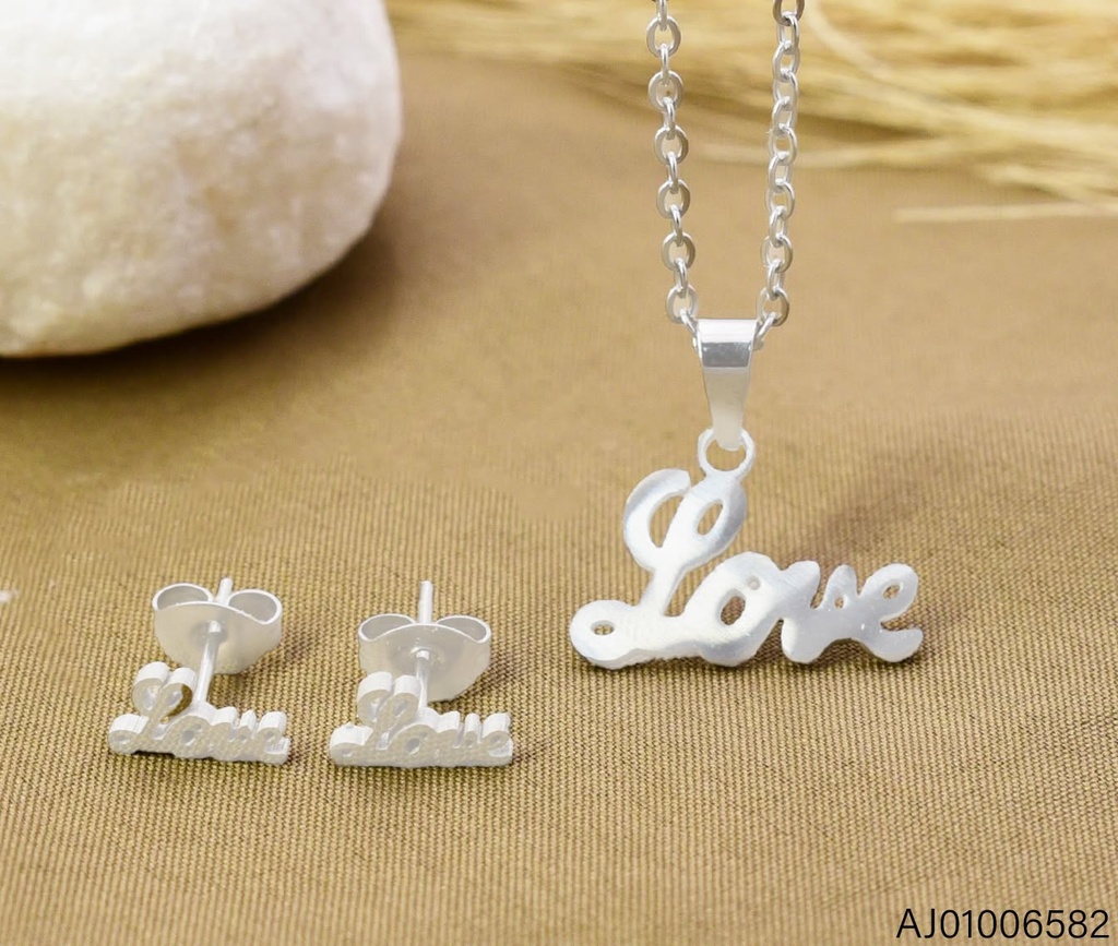 SET PLAT. LOVE SA1719-216 (IN11)