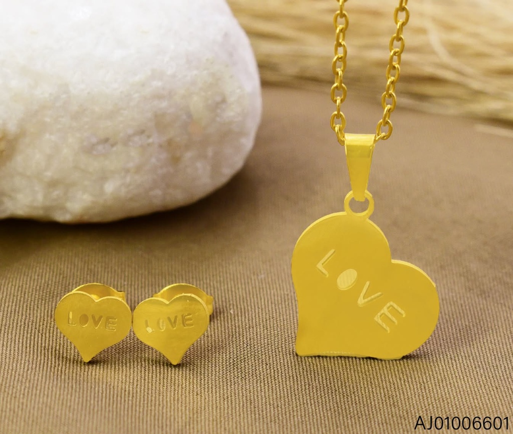 SET DOR CORAZON “LOVE“ SA1738-216 (IN11)