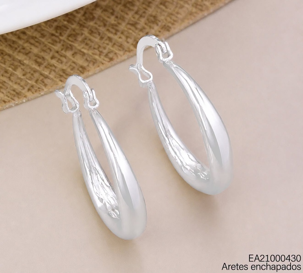 ARGOLLAS PLATEADAS TORNEADAS EE5175-105 (IN11)