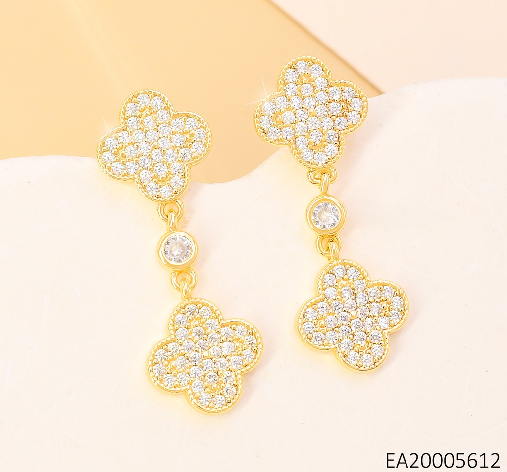 ARETES VAN CLEEF (2) ZIRCONIAS EE4157-9