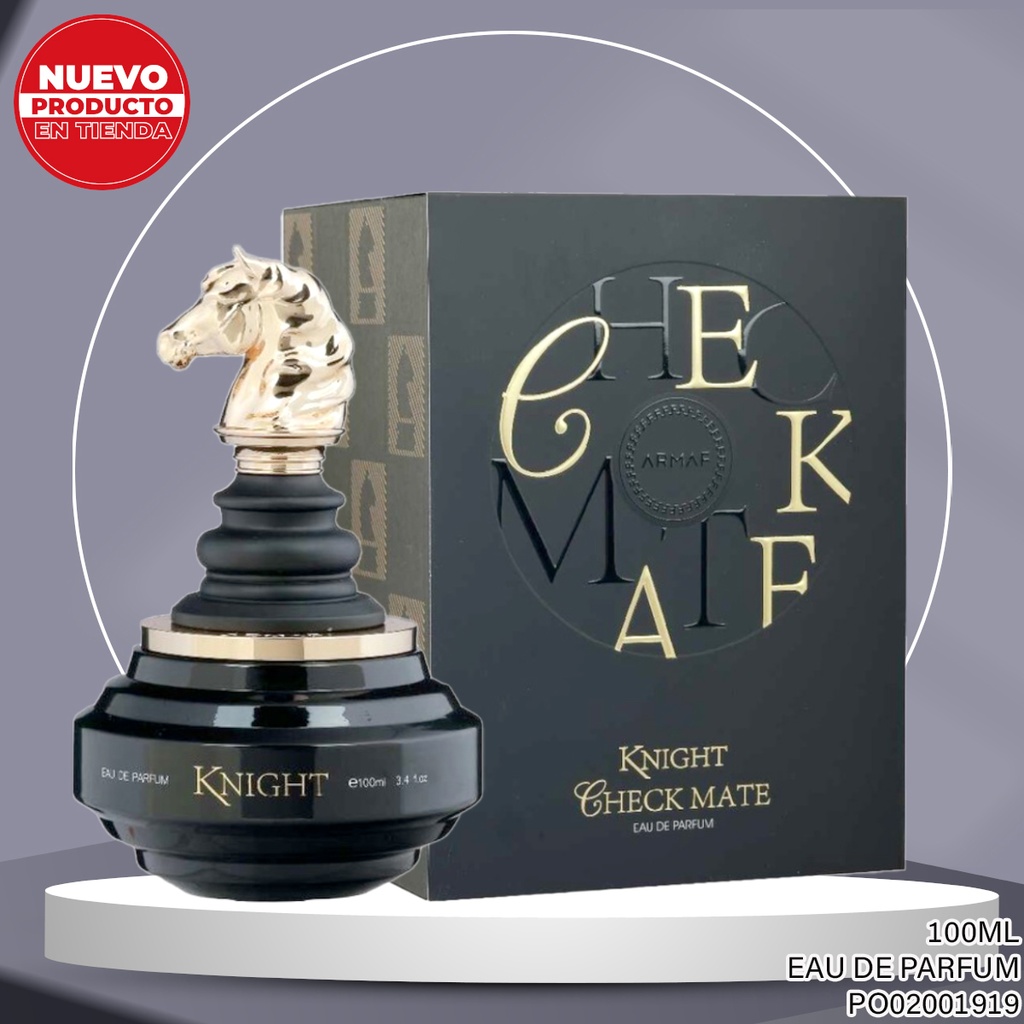 PERFUME KNIGHT (BLACK) CHECK MATE MEN ARMAF EDP 100ML
