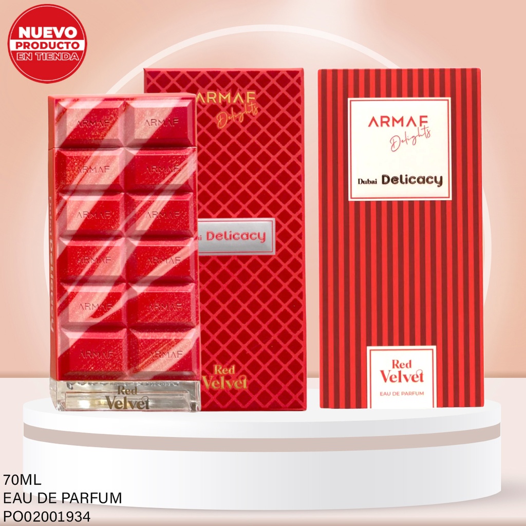 PERFUME ARMAF DELIGHT DUBAI DELICACY RED VELVET 70M EDP