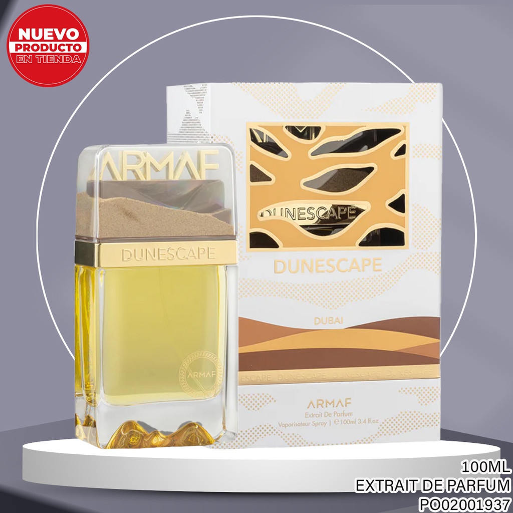 PERFUME DUNESCAPE DUBAI ARMAF EXTRAIT DE PARFUM 100ML