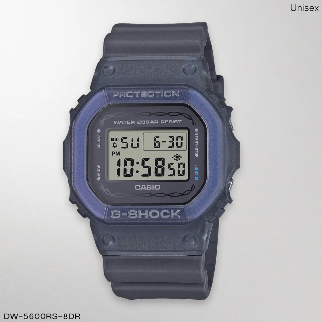 RELOJ CASIO G-SHOCK DIGITAL DW-5600RS-8DR RESINA NEGRO