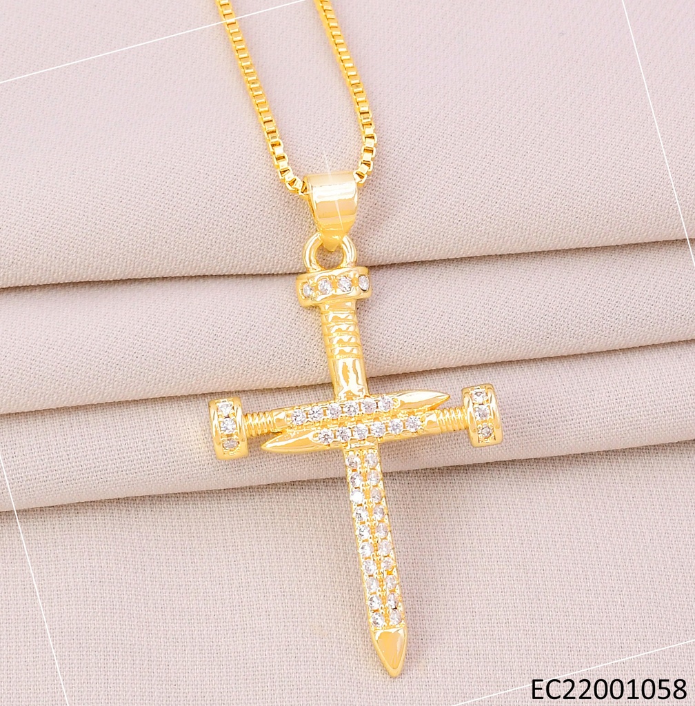 CADENA D/P DIJES CLAVOS/CRUZ N6675-766