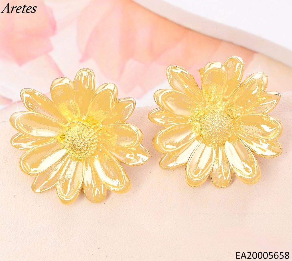 ARETES DOR FLOR MARGARITA EE4274-301