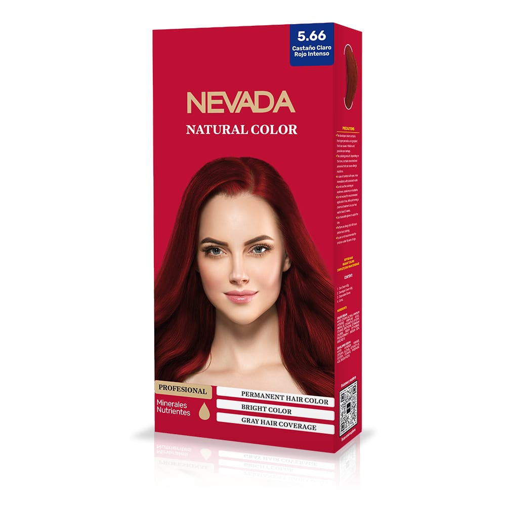 TINTE NEVADA CASTAÑO CLARO ROJO INTENSO NV04538