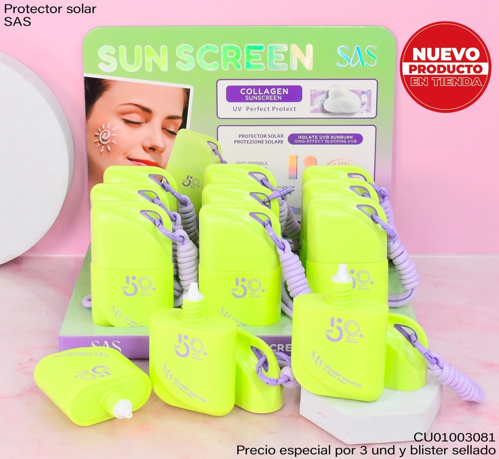 BLOQUEADOR SOLAR 50 SPF COLLAGEN SAH220-2