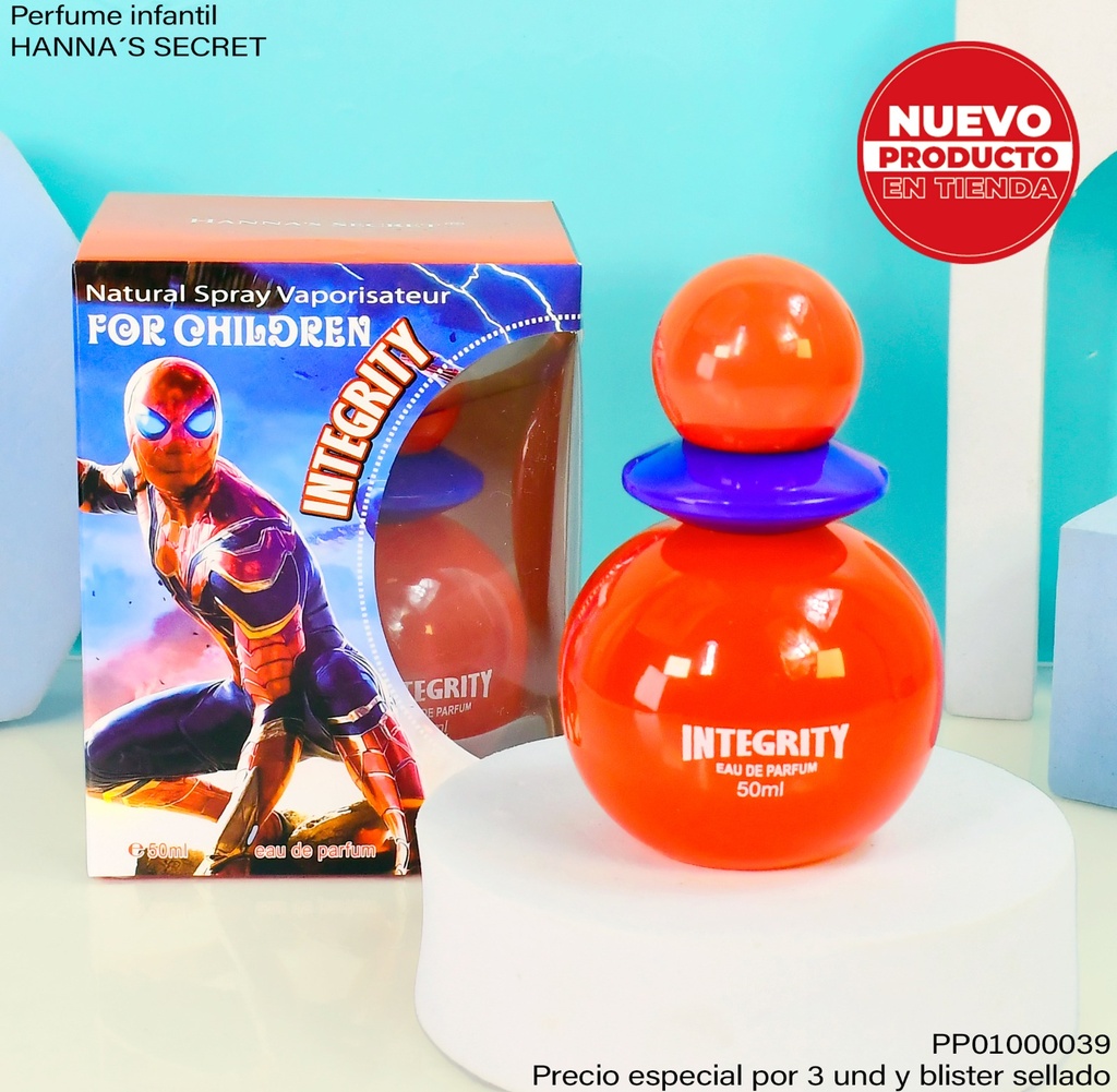PERFUME CHILDREN INTEGRITY HANNA´S SECRET NJM555E/NJM555Z-5