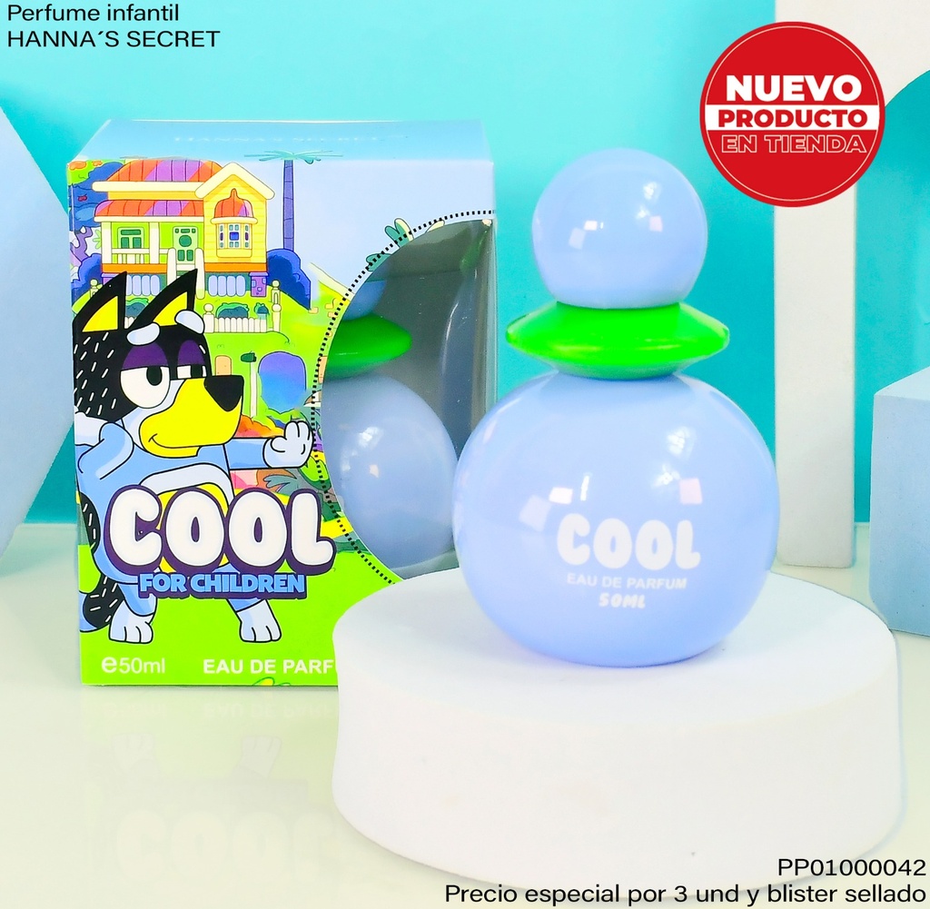 PERFUME CHILDREN COOL HANNA´S SECRET NJM555I/NJM555Z-9