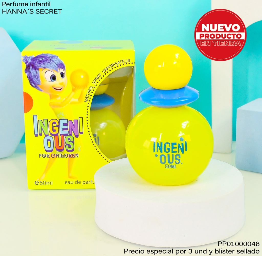 PERFUME CHILDREN INGENBIOUS HANNA´S SECRET NJM555D/NJM555Z-4
