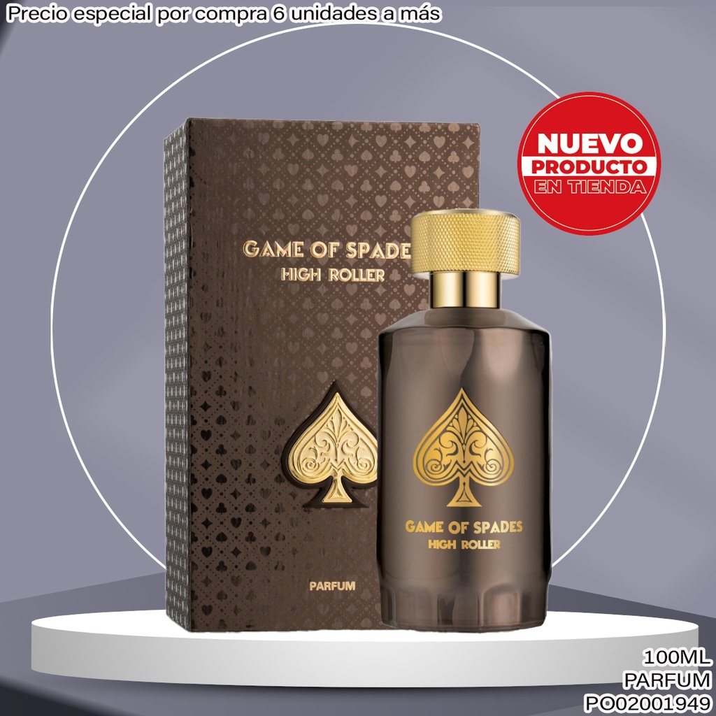 PERFUME GAME OF SPADES HIGH ROLLER PARFUM 100ML