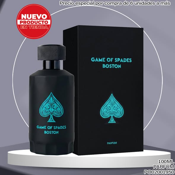 PERFUME GAME OF SPADES BOSTON PARFUM 100ML
