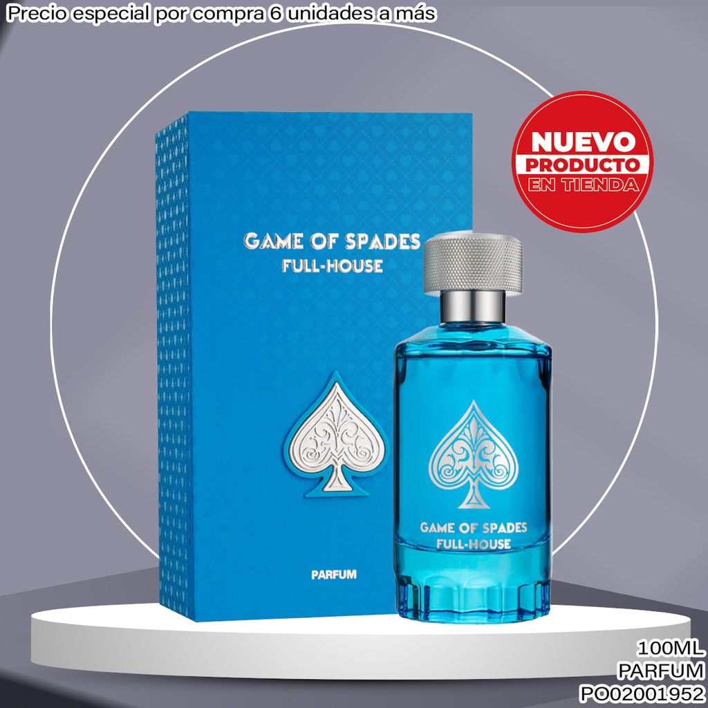 PERFUME GAME OF SPADES FULL-HOUSE PARFUM 100ML