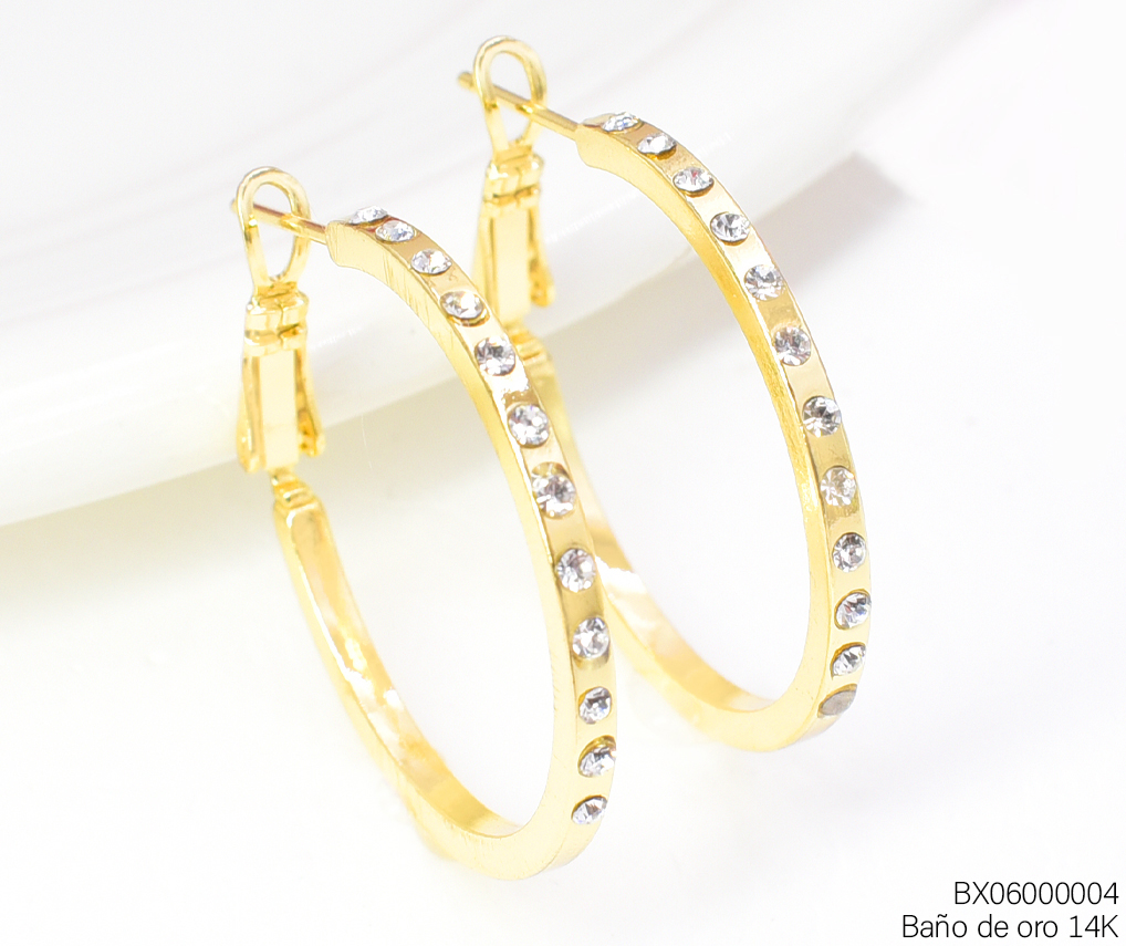 ARGOLLA BAÑO DE ORO 14K. XUPING ZIRC. EE5539-427 012026