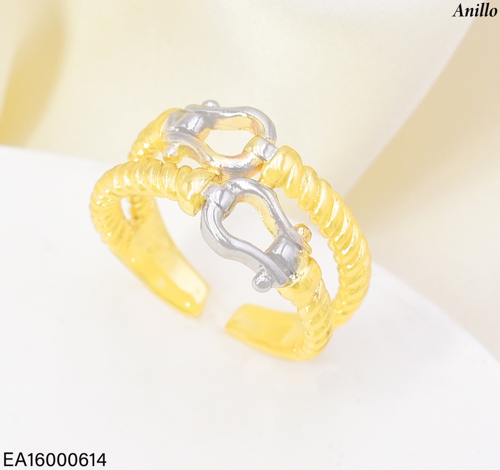 ANILLO DOR/PLA FAJA GRABADO RE343-423 012026
