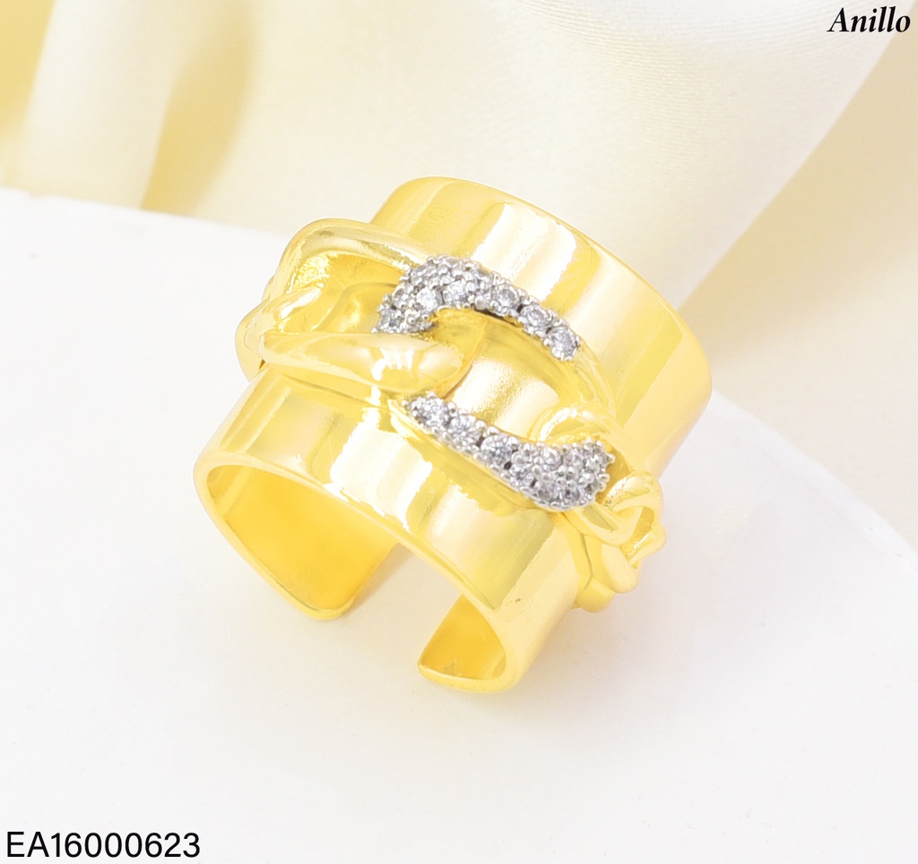 ANILLO DOR  RD. LISO CADENA ZIRC. RE352-423 012026