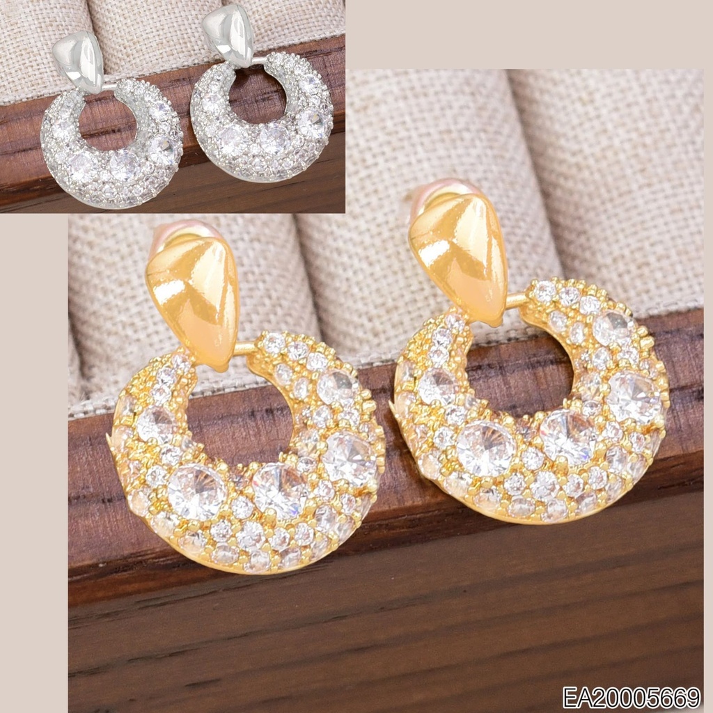 ARETES D/P RD. CROQUI ZIRC. EE4866-6 012026