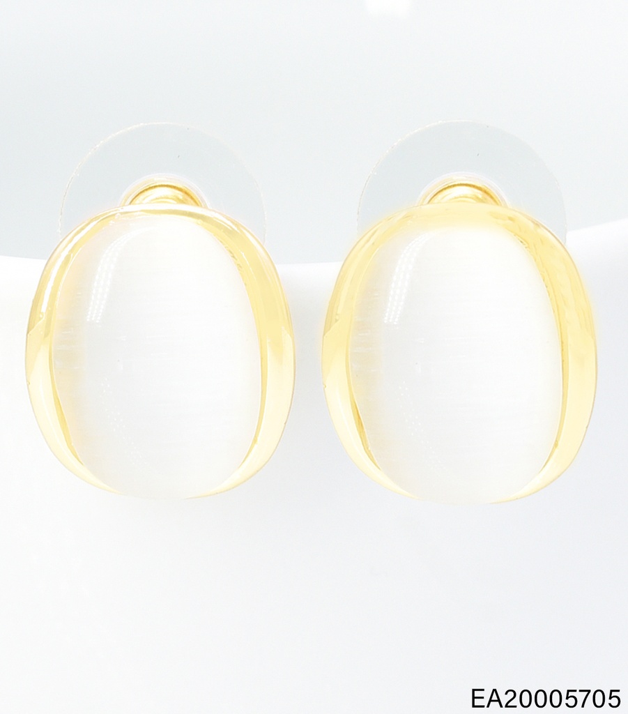 ARETES DOR OV. CREMA EE4906-6 012026