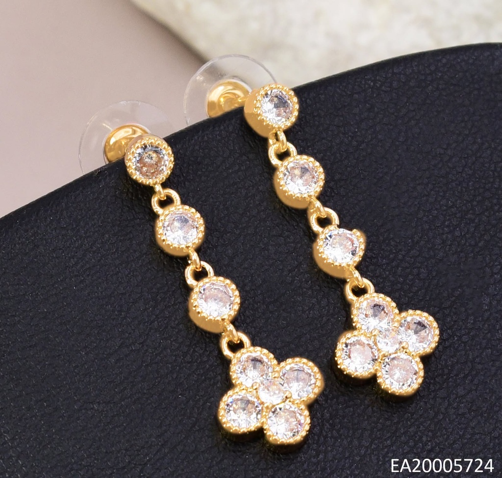 ARETES DOR/PLA ZIRC. RD. VAN CLEEF EE4925-6 012026