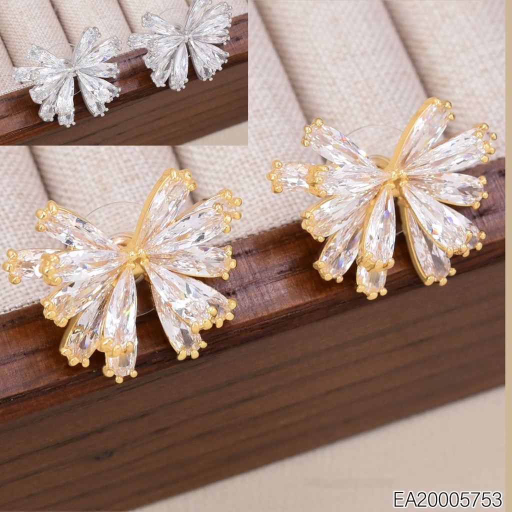 ARETES D/P MARIPOSA ZIRC. EE4955-6 012026