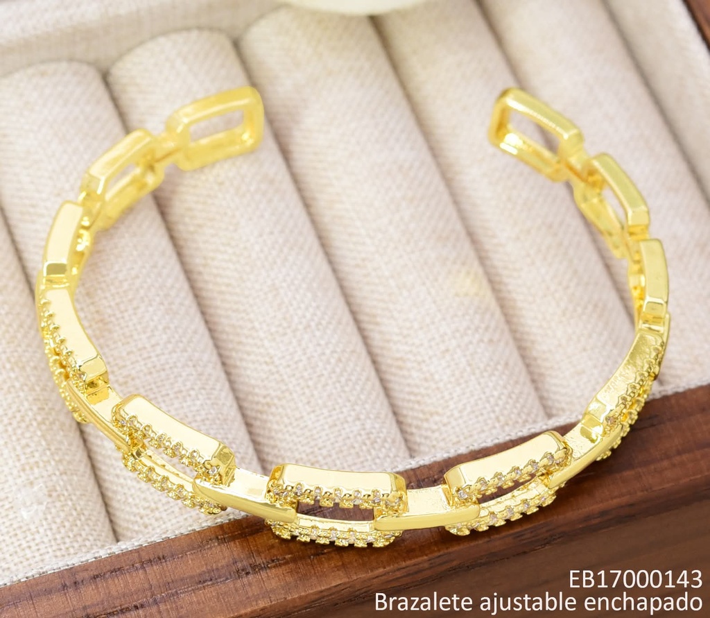 BRAZALETE RECT. ZIRC. BE1187-217 012026
